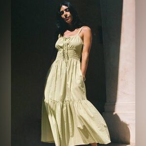 NWOT Christy Dawn Zuri Dress in Lemongrass